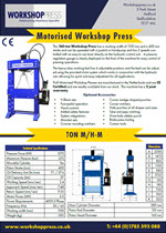 Workshoppress Motorised Workshoppress Specificatins Sheet Thumbnail