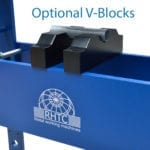 Workshop press optional tooling V-Block front view