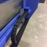 Workshop Press Hydraulic Portal press movable frame.