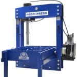 Portal Press front view with movable frame