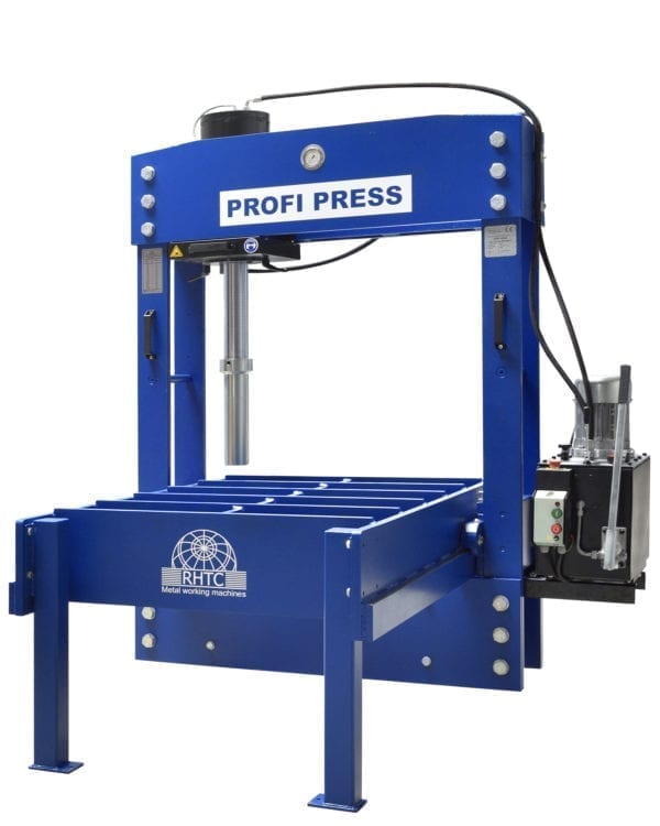 Portal Press front view with movable frame
