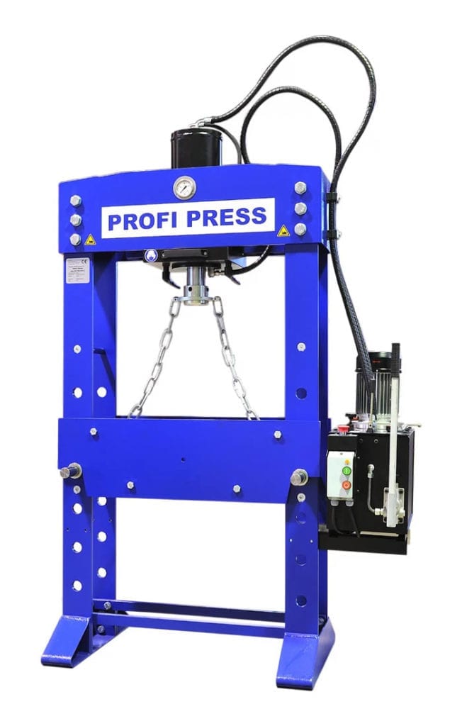 30-ton hydraulic press