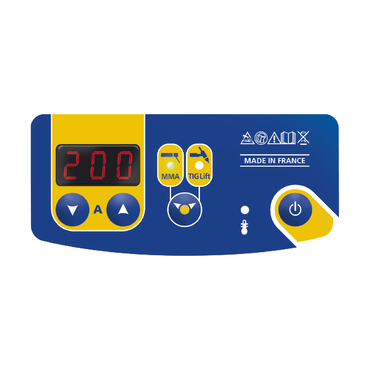 GYSMI 200 control panel