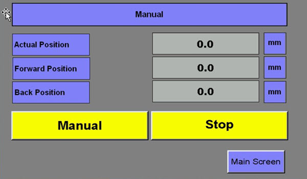 NC controller for horizontal press