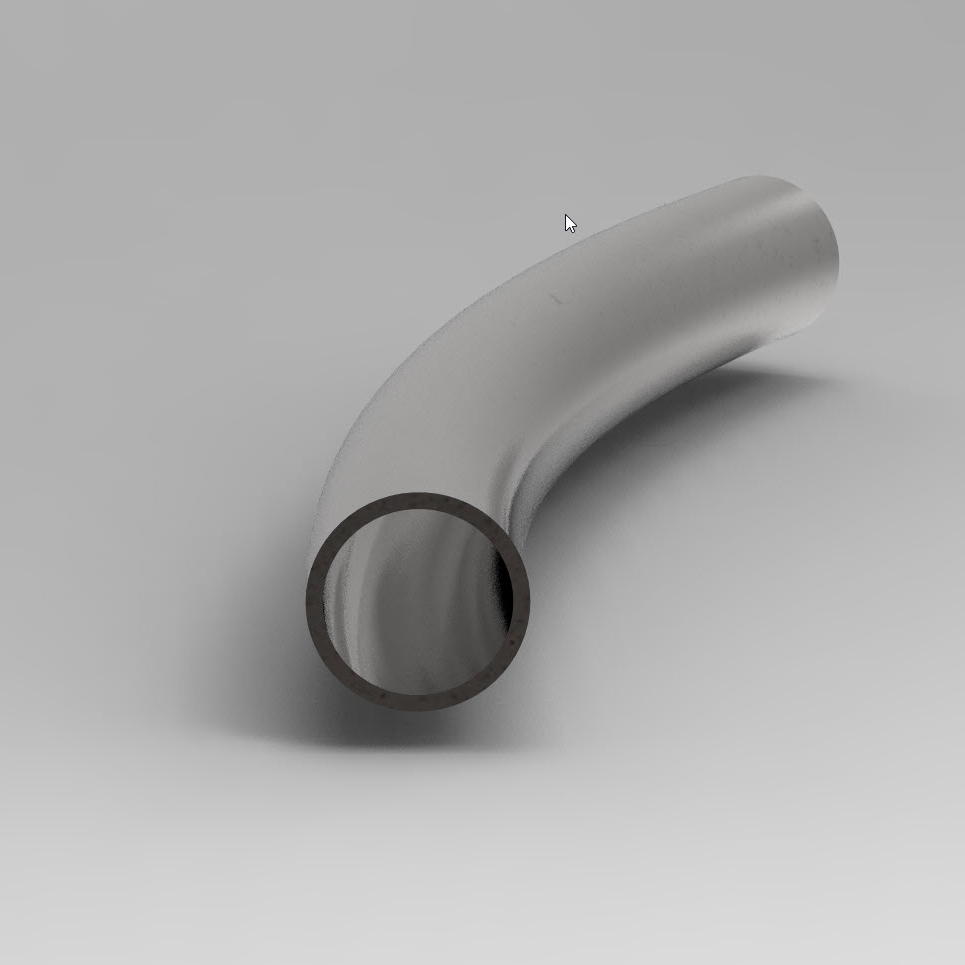 A Tube bent on a Workshoppress.co.uk Profile bender.