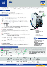 Specifiction Sheet for GYMSI MMA model Welders workshoppress.co.uk