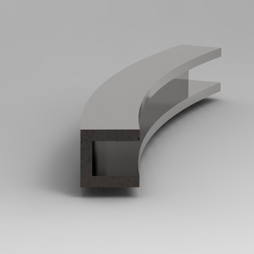 U Section bent the easy way on a Workshoppress.co.uk Profile bender.