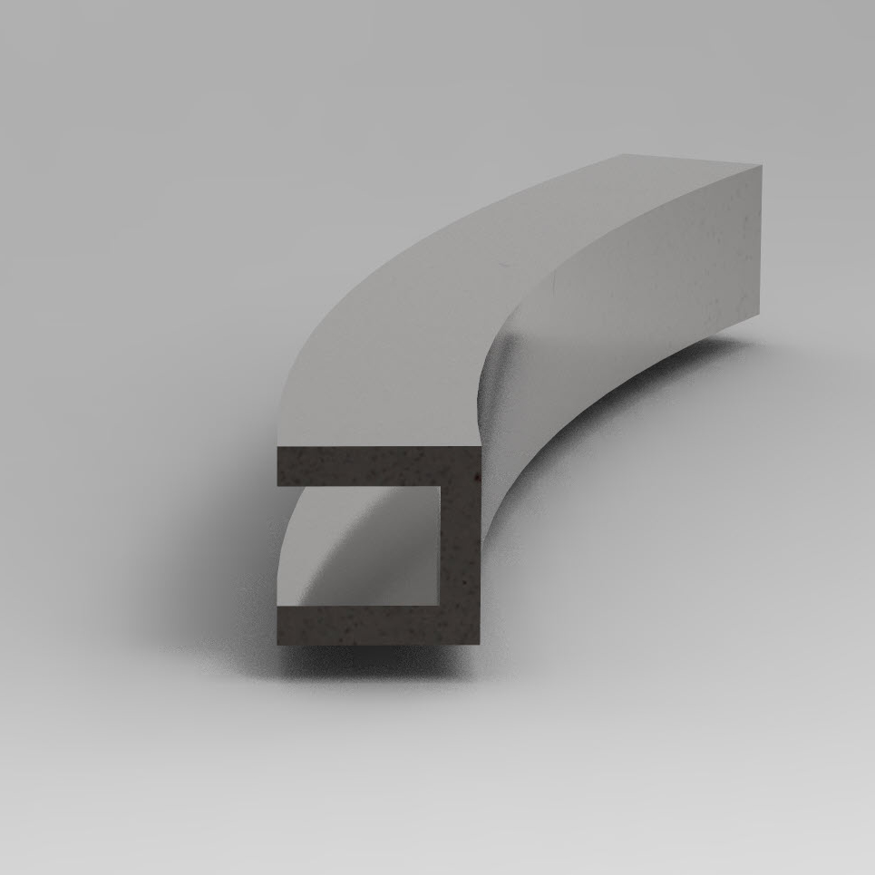 U Section bent the easy way on a Workshoppress.co.uk Profile bender.