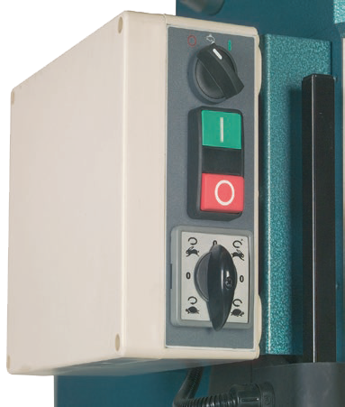 Pillar drill control box