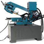Image of Scantool 420 GSHT Dual-Mitre Metal Bandsaw: "Scantool 420 GSHT Dual-Mitre Metal Bandsaw - Versatile and Durable
