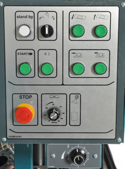 Bandsaw control box