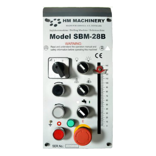 Pillar Drill with 28 mm drilling capacity and automatic tapping feature from Scantool offered in UK by The WorkshopPress Company