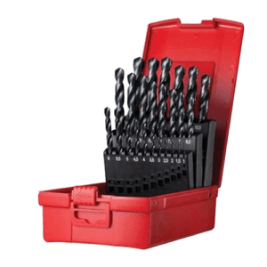 Jobbers Drill Bit set from 1 mm to 13 mm is designed for day to day general and fabriators use.