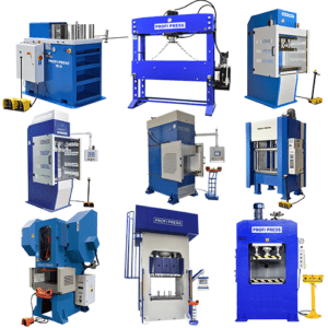 Hydraulic Presses from the Workshop Press Company UK come in varying configurations, shapes, and sizes.