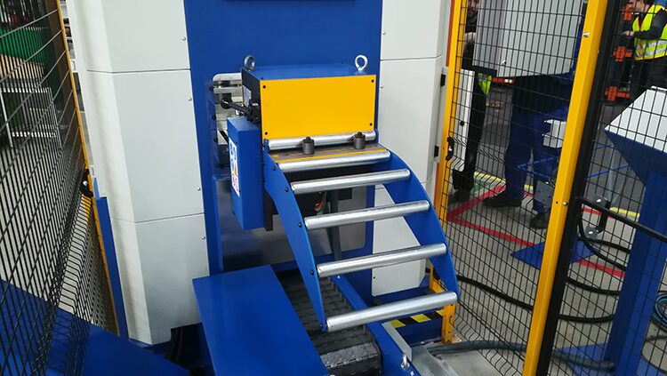 Installation of an AE-2 Compact Metal Coil Feeder from Lara