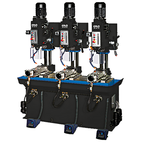 Versatile Drilling Capacity ERLO Gang Drill from The Workshop Press Company UK