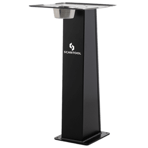 Workshop Press Drill Grinder Pedestal Stand, compatible with SC200DGE models and SC200DGT models (351551476, 351551477, 351552016, 351552032), free-standing design, improved accessibility for sharpening.