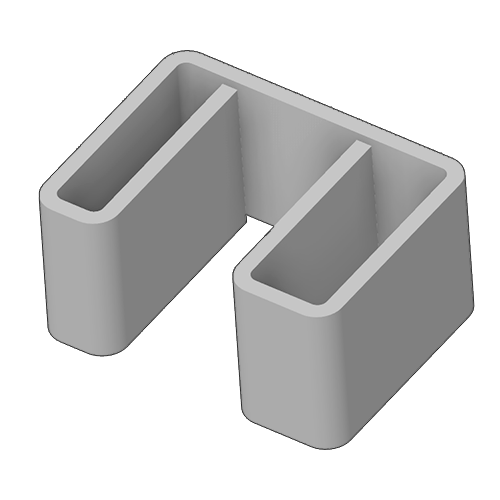 Flat bar bent in a complex U Shape on a horizontal press BRAKE from the The Workshop Press Company UK