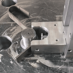 U Bracket Bending tool for a horizontal press brake