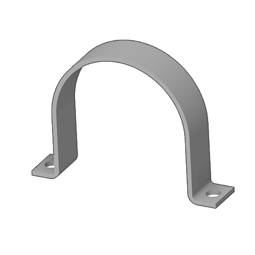 picture of a pipe bracket bent on a horizontal press brake from The Workshop Press Company UK