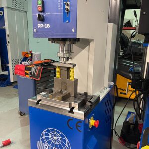 Profi Punch 16 PP-16 front right view on special offer at The Workshop Press Co UK. Offer includes 1 unit of a tube notching tool 42.2 mm or 48.3 mm OD