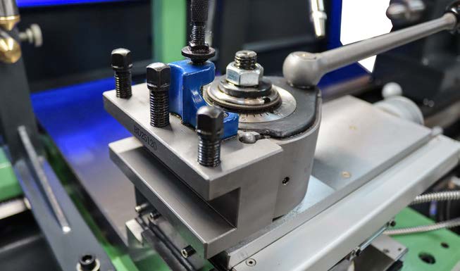 The Scantool Tool Holding Post for the LT 460/2000 Precision Metal Lathe with 460 mm Swing and 2000 mm Centres