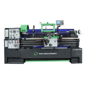 The LT 460/2000 Precision Metal Lathe with 460 mm Swing and 2000 mm Centres frontal view