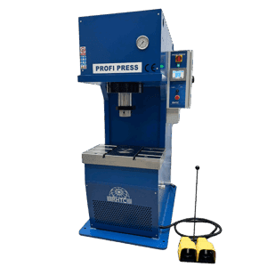Hydraulic C-frame Press 100 Ton – NC-Controlled Precision Metal Forming
